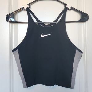 Nike Crop Top, Black, Size S